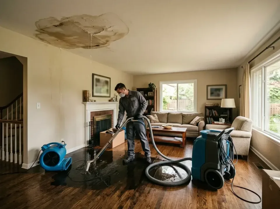 attic-pipe-burst-ceiling-drip-008 — frequently asked questions, Water Damage Restoration & Carpet Care in Johnson, AR